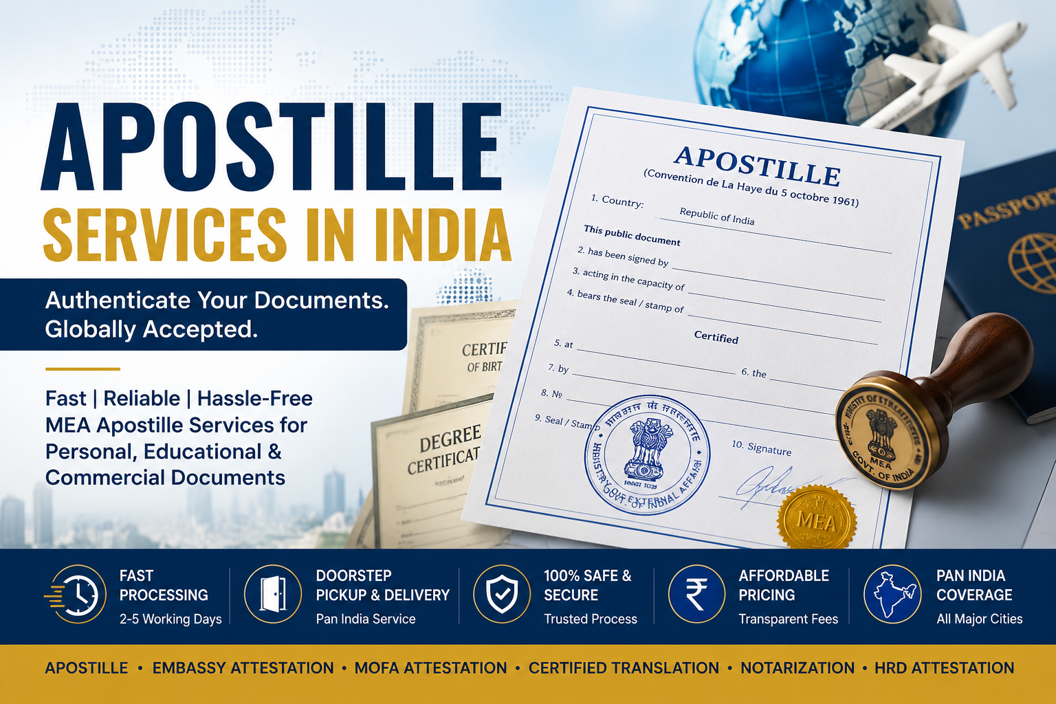 Apostille Services in India: Complete Guide for Documents
